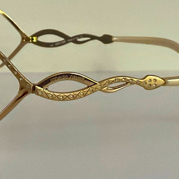 2001 Roberto Cavalli Snake w Swarovski Crystal sunglasses $1100 MSRP - Picture 4 of 7